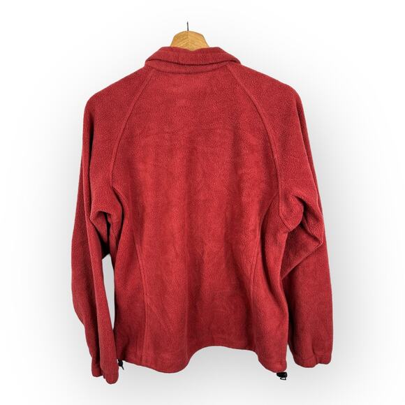 Columbia Womens Size Medium Benton Springs Fleece Zip Up Jacket Hiking - Picture 2 of 9